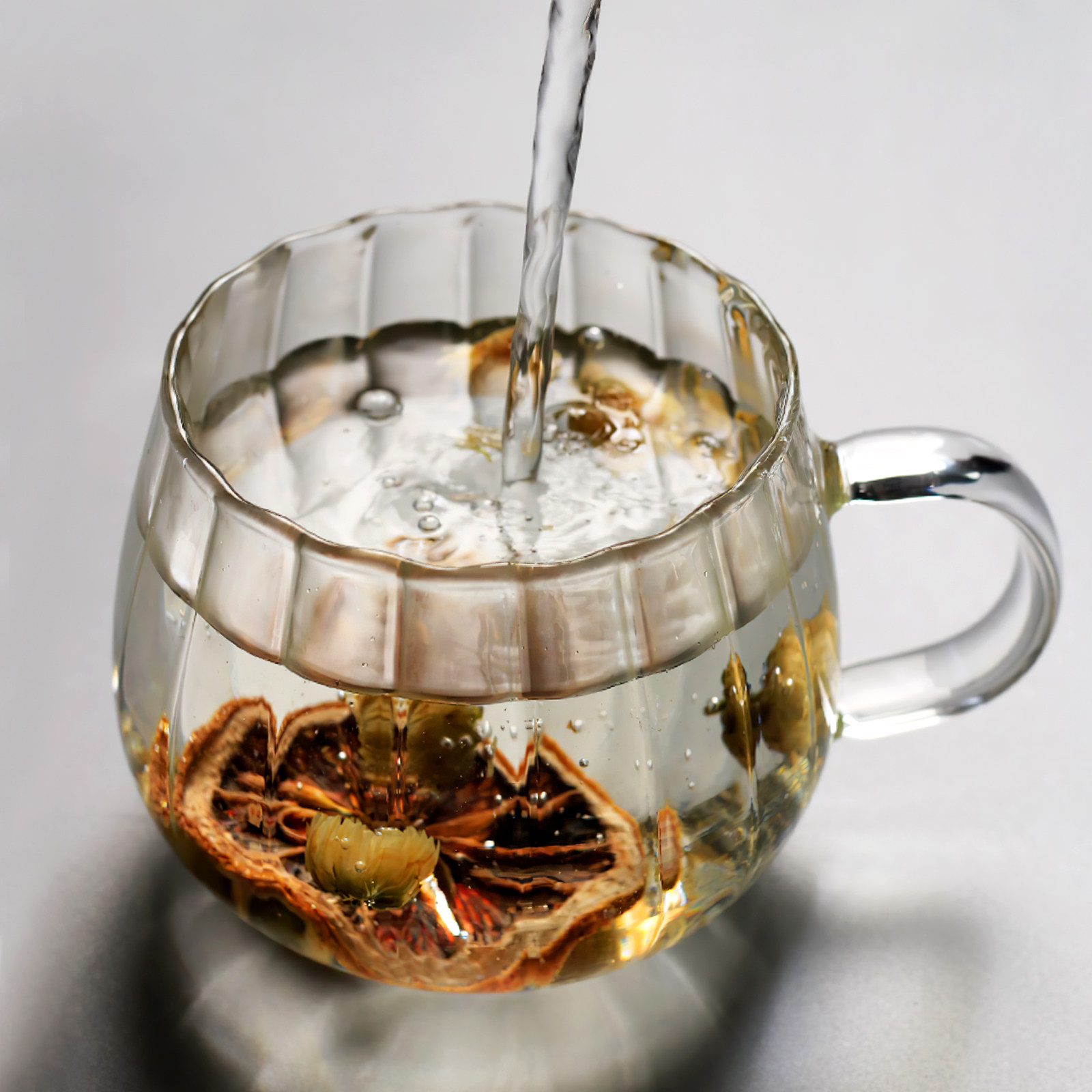 Coffee Tea Photos - 2Pcs Premium Smooth-Edged Clear Glass Cups