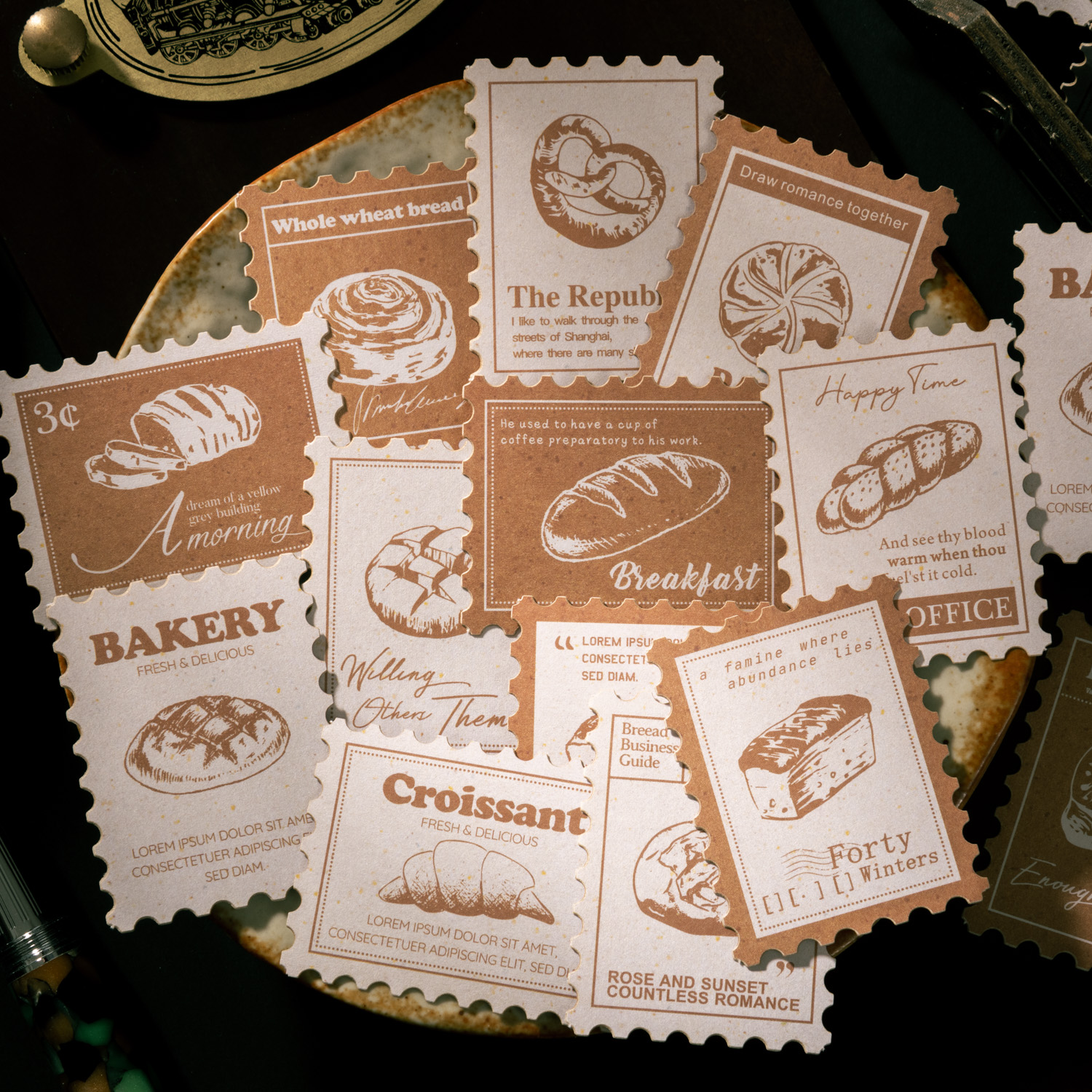 Coffee Tea Journal - Four Seasons Tea Island Series Vintage