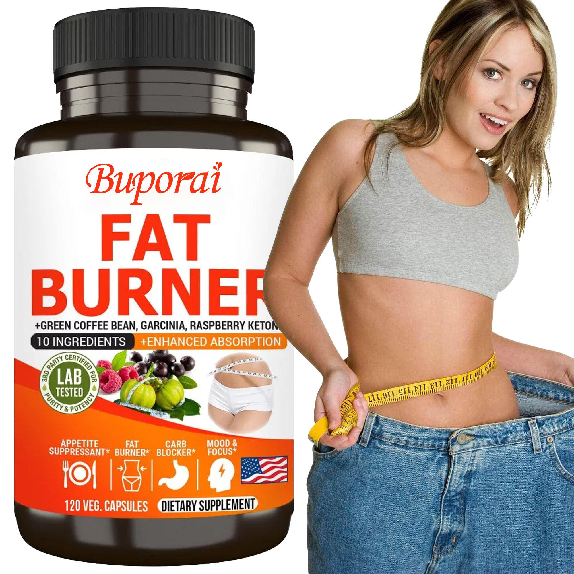 Coffee Tea Flask - Fat Burner Capsules - Healthy Weight