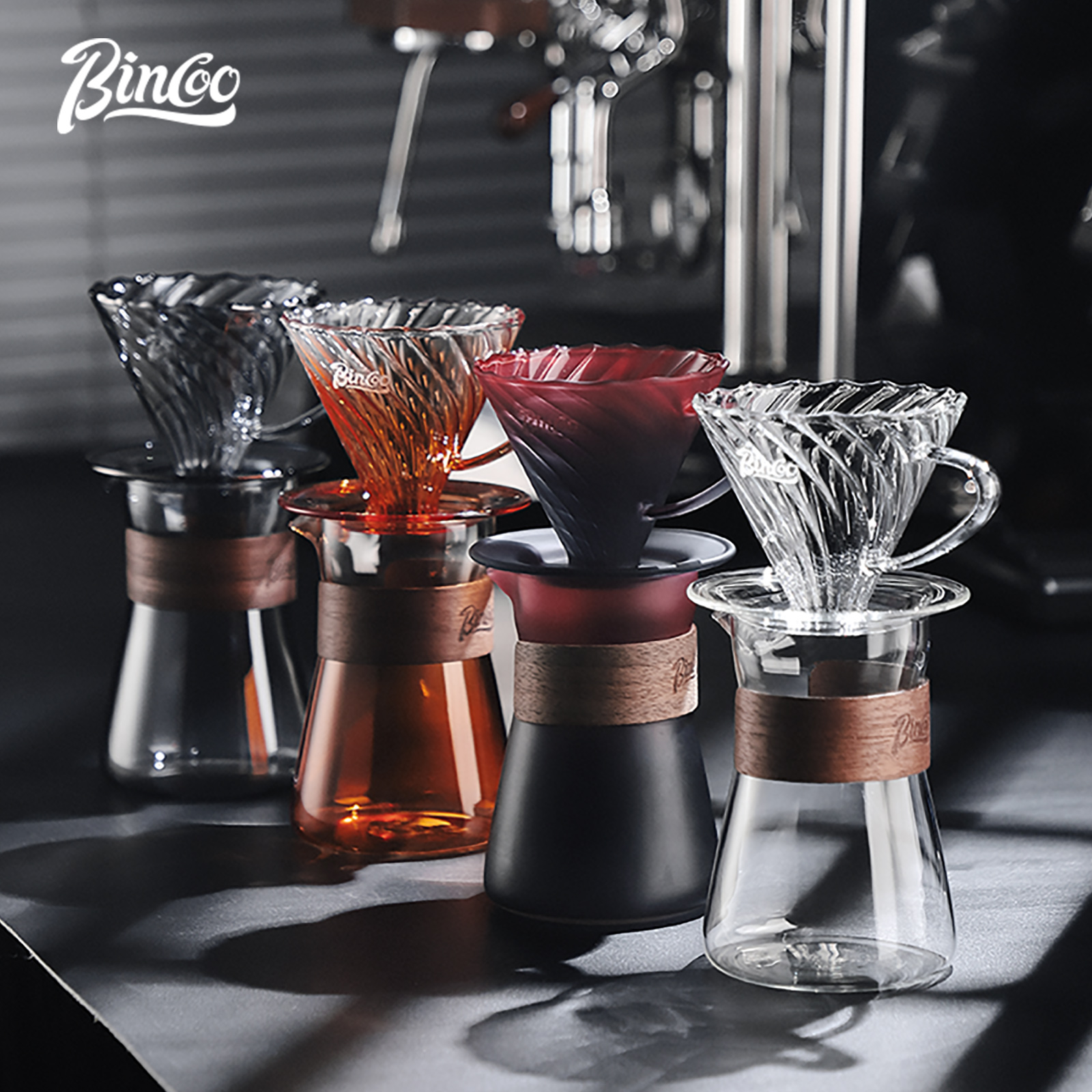 Pour Over Kettle - Bincoo Pour Over Coffee Maker Set