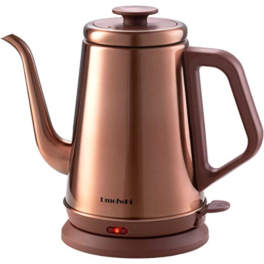 Pour Over Kettle - 1000W Gooseneck Electric Kettle 1.0L,100% Stainless