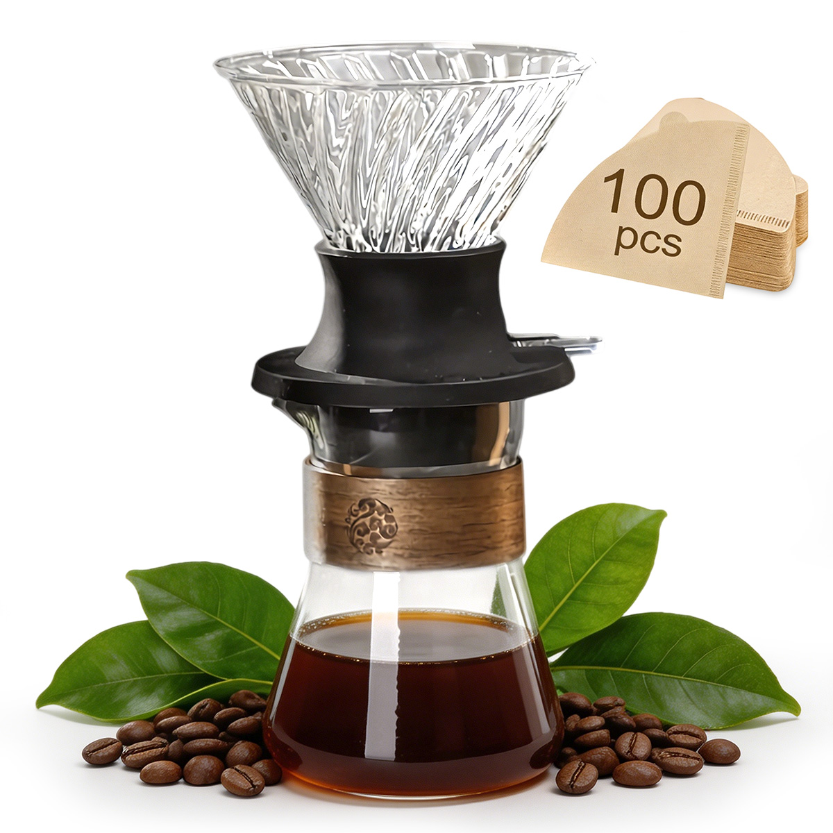 Pour Over Kettle - Pour Over Coffee Maker Set, Portable