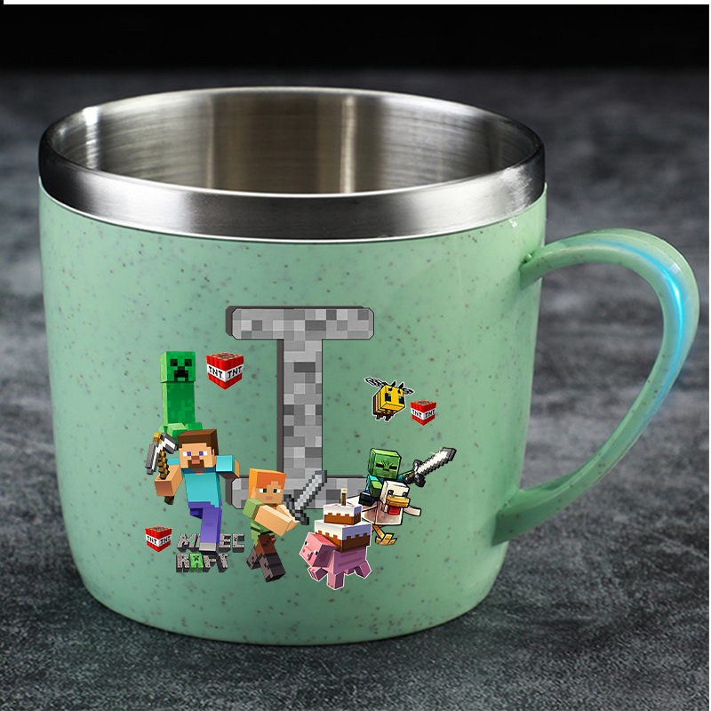 Coffee Tea Flask - Minecrafted Water Cup for Boy Girl