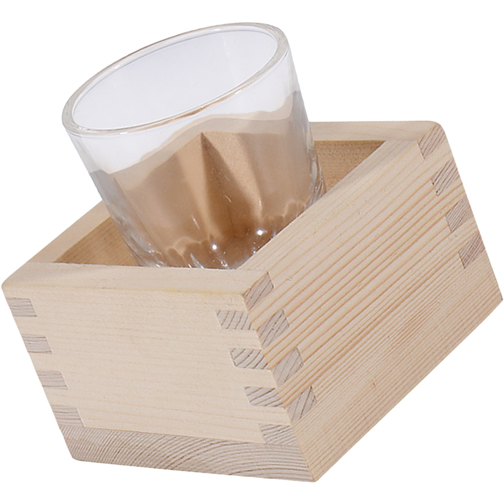 Coffee Tea Cup - 1Set Transparent Glass Sake Cup Kit