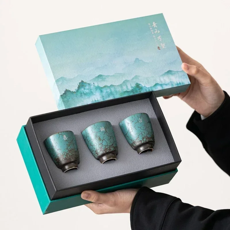 Coffee Tea Flask - Gift Box, Espresso Cups,Japanese Ceramic Tea