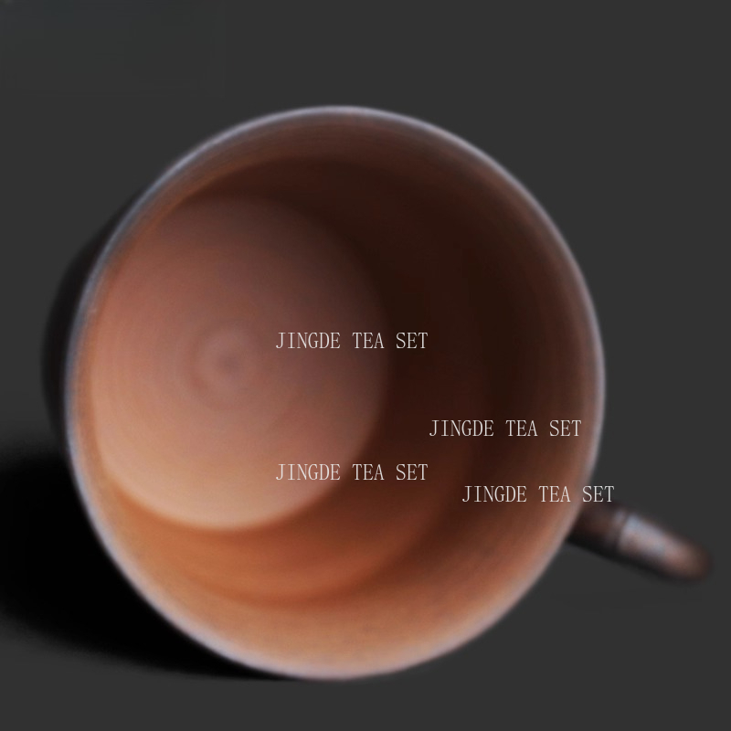 Rough Pottery Bamboo Handle Te - Coffee Tea In Chinese review and price