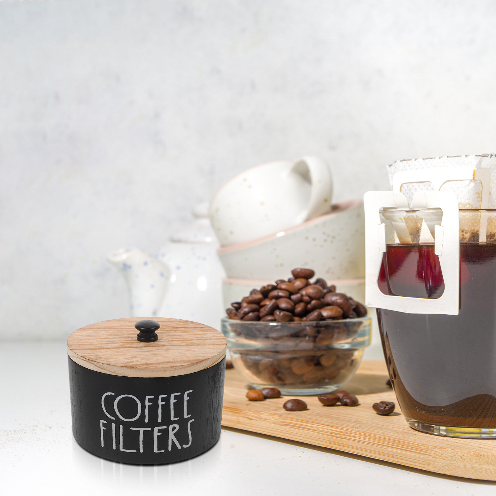 Premium Wood Coffee Filter Pap - Coffee Tea Bags review and price