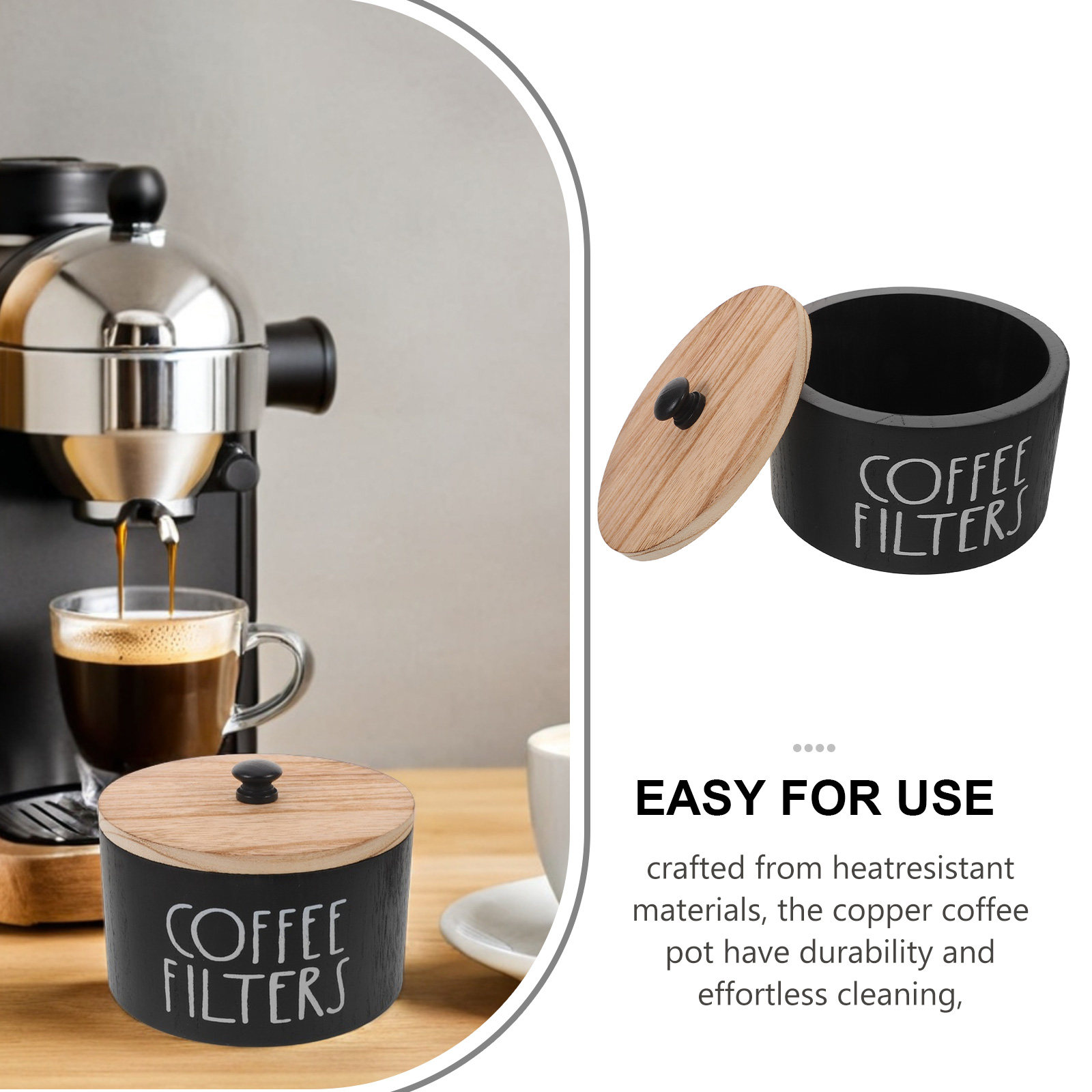 Premium Wood Coffee Filter Pap - Coffee Tea Bags review and price