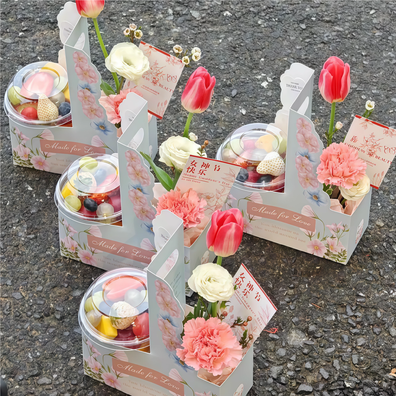Handheld Coffee Flower Box Tea - Coffee Tea Gift Basket review and price