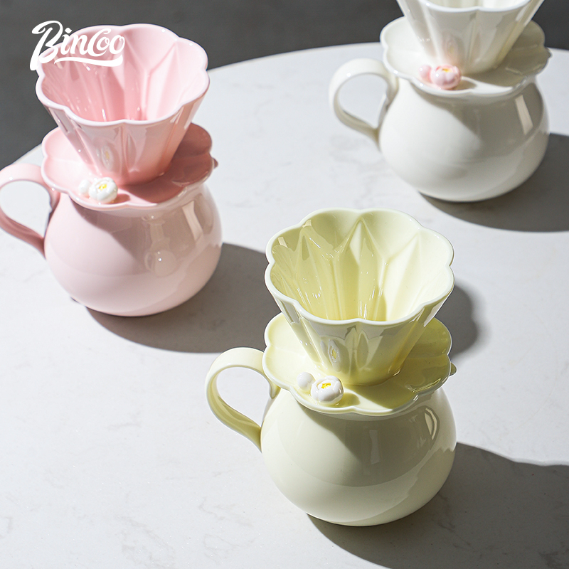 Bincoo-Ceramic Hand Brewing Po - Pour Over Kettle review and price