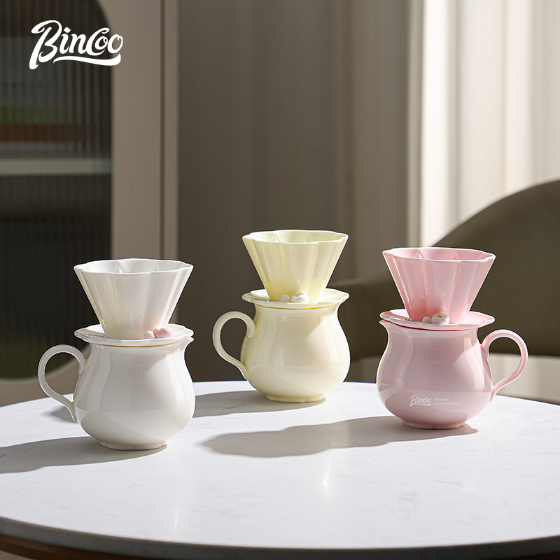 Bincoo-Ceramic Hand Brewing Po - Pour Over Kettle review and price