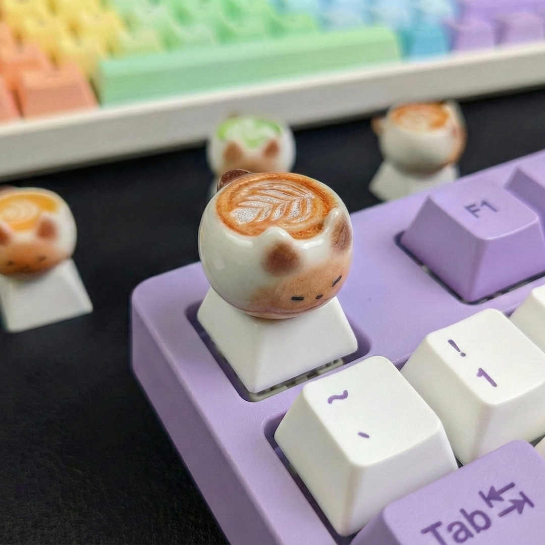 Cute Thai Cat Coffee Cartoon K - Coffee Tea Thai review and price