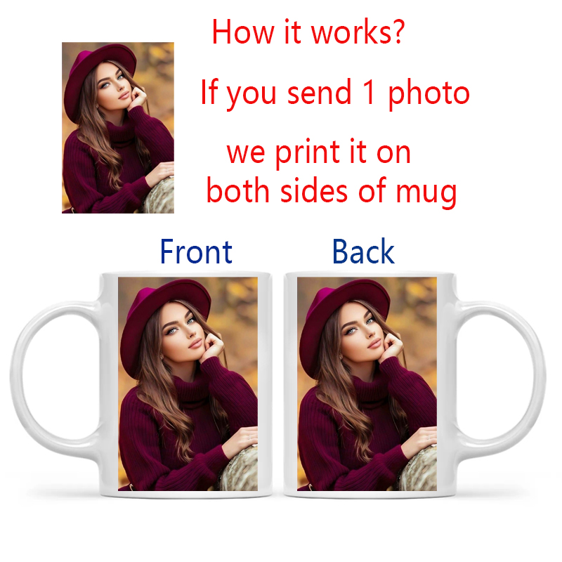 Personalized Your Photo Mug, C - Coffee Tea Photos review and price