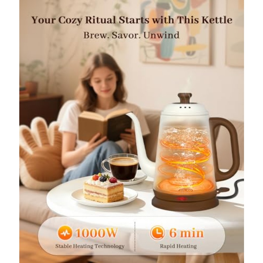 Gooseneck Electric Kettle 1L 1 - Pour Over Kettle review and price