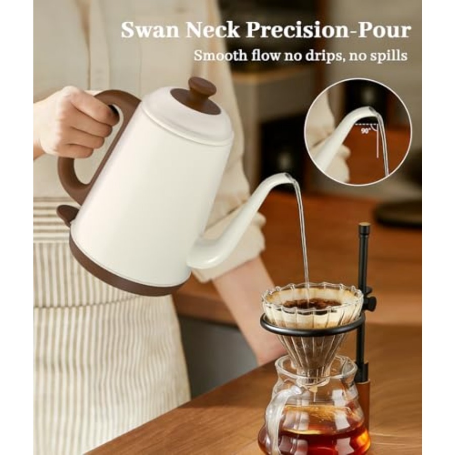 Gooseneck Electric Kettle 1L 1 - Pour Over Kettle review and price