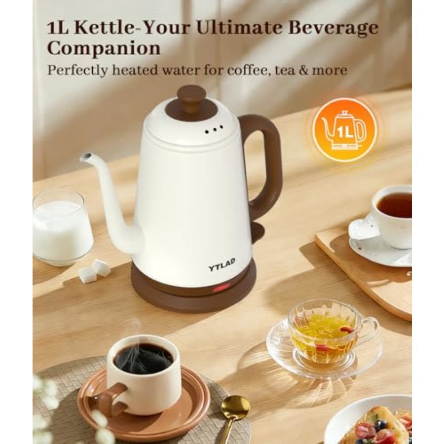 Gooseneck Electric Kettle 1L 1 - Pour Over Kettle review and price