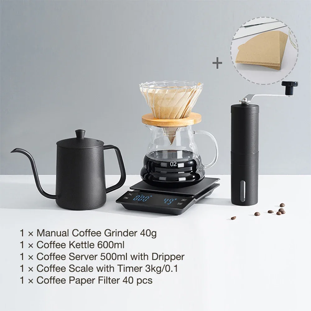 Drip Coffee Set Pour Over Coff - Pour Over Kettle review and price