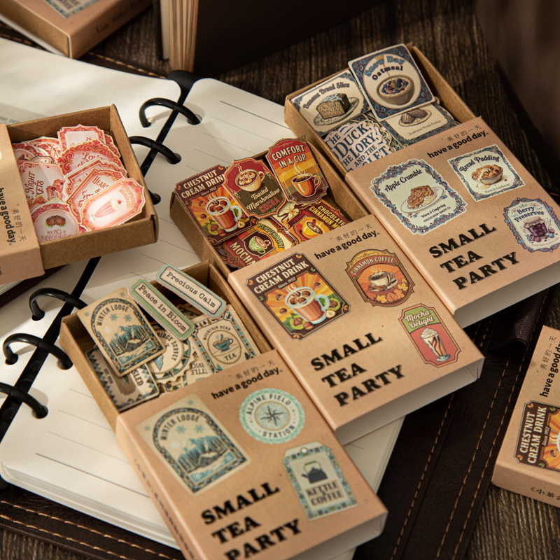 Journal GO 50pcs Vintage Coffe - Coffee Tea Journal review and price