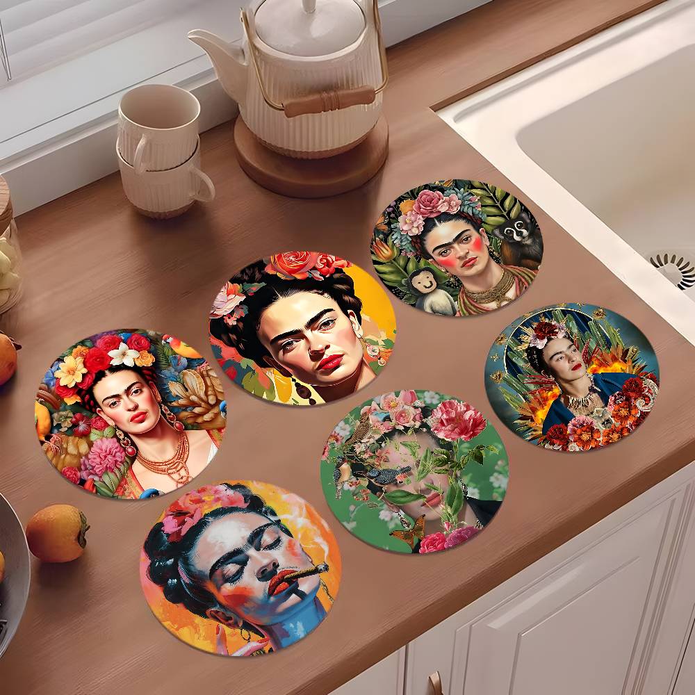 Painting F-frida K-kahlos Art  - Coffee Tea Photos review and price
