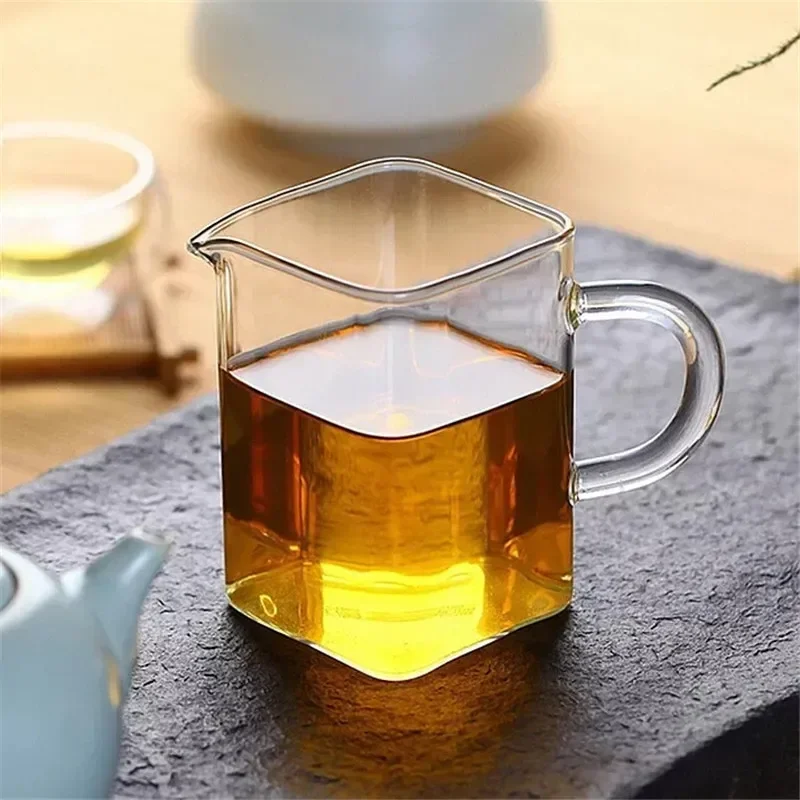 Creative Square Glass Tea Pitc - Coffee Tea In Chinese review and price