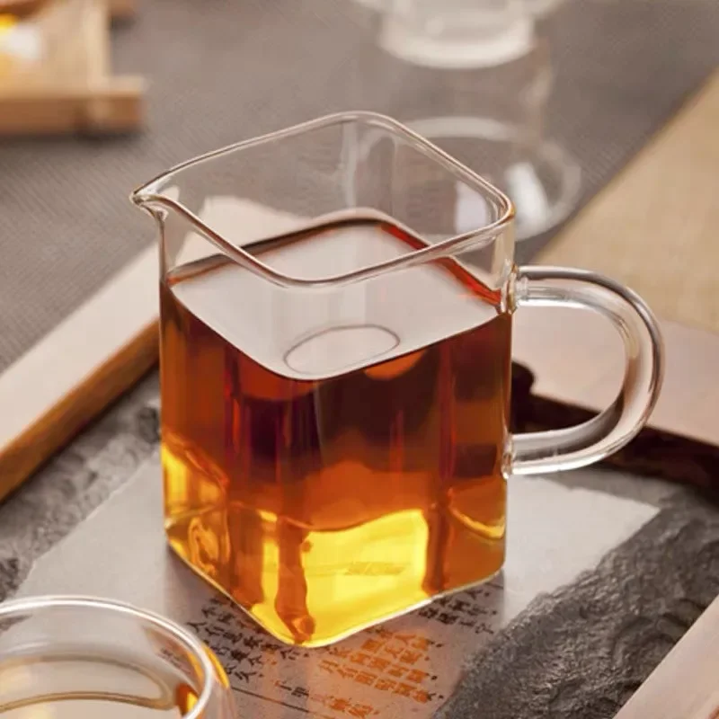 Creative Square Glass Tea Pitc - Coffee Tea In Chinese review and price