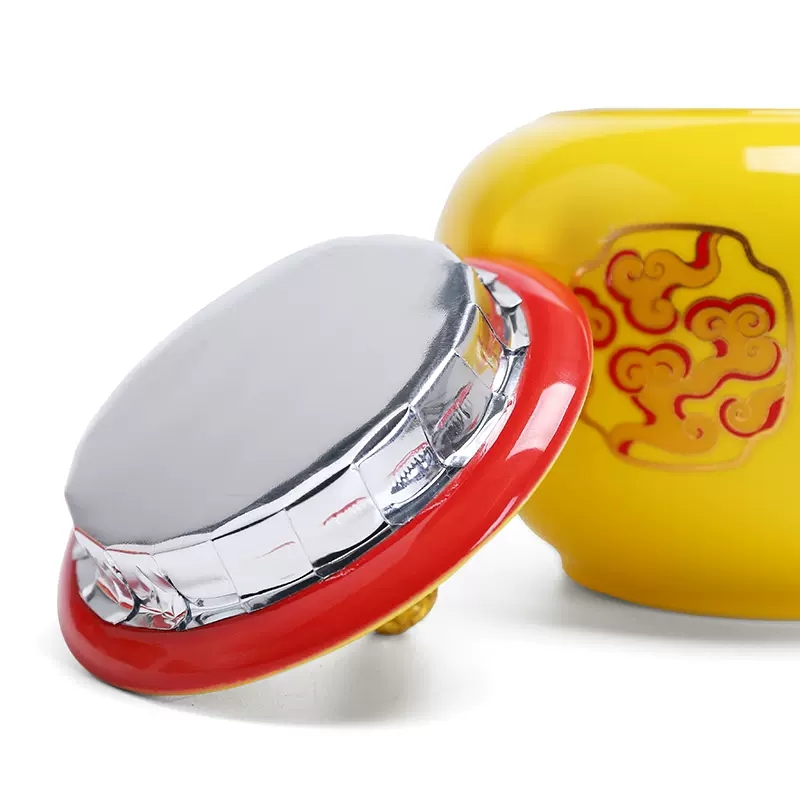 Chinese-style Yellow Ceramic P - Coffee Tea In Chinese review and price