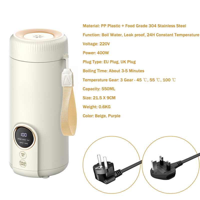 100 ℃ EU UK Plug 220V Boiling  - Coffee Tea Uk review and price