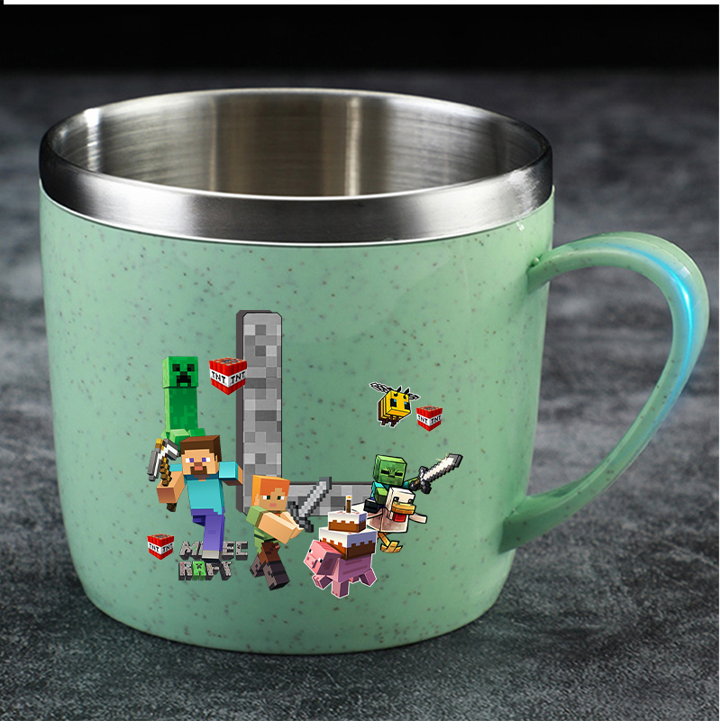 Minecrafted Water Cup for Boy  - Coffee Tea Flask review and price