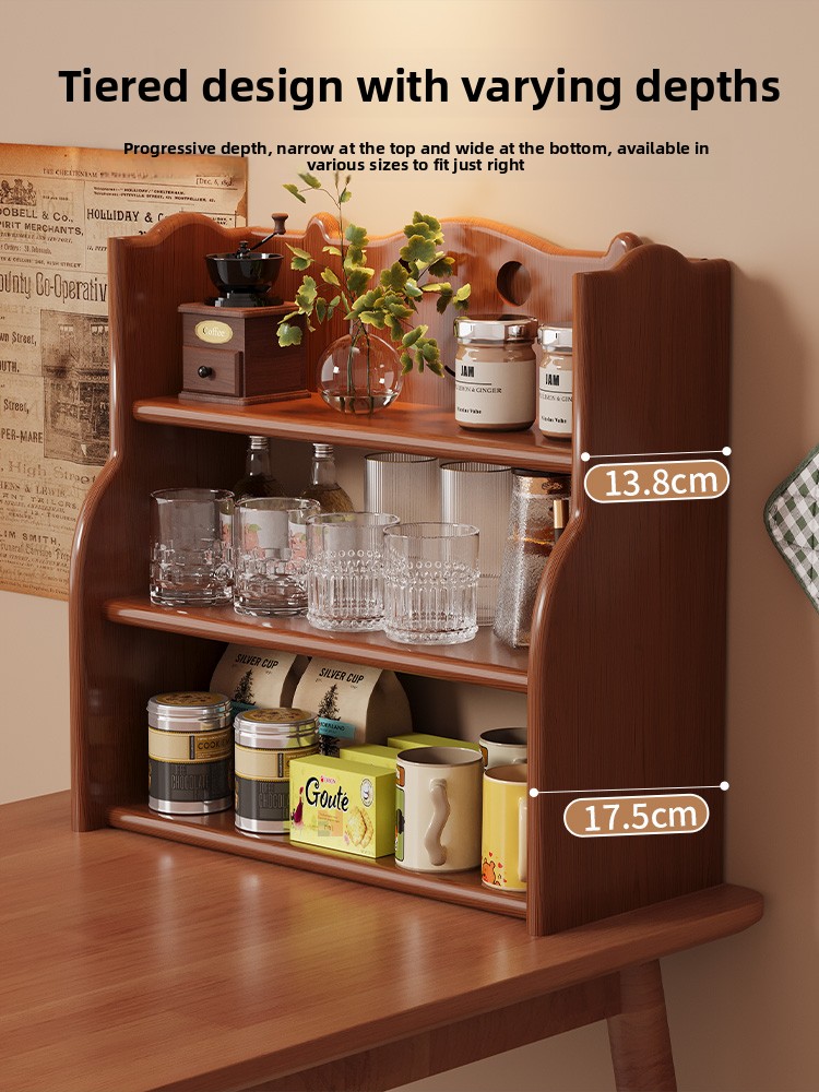Retro Sle  Wood Cup Holder Din - Tea Coffee Set Up review and price