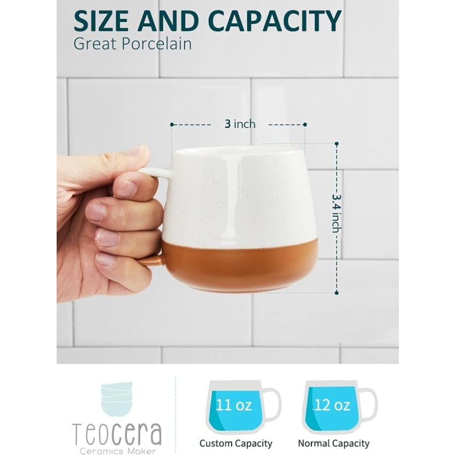 Ceramic Coffee Mug Set of 4 -  - Juice Tea Coffee review and price