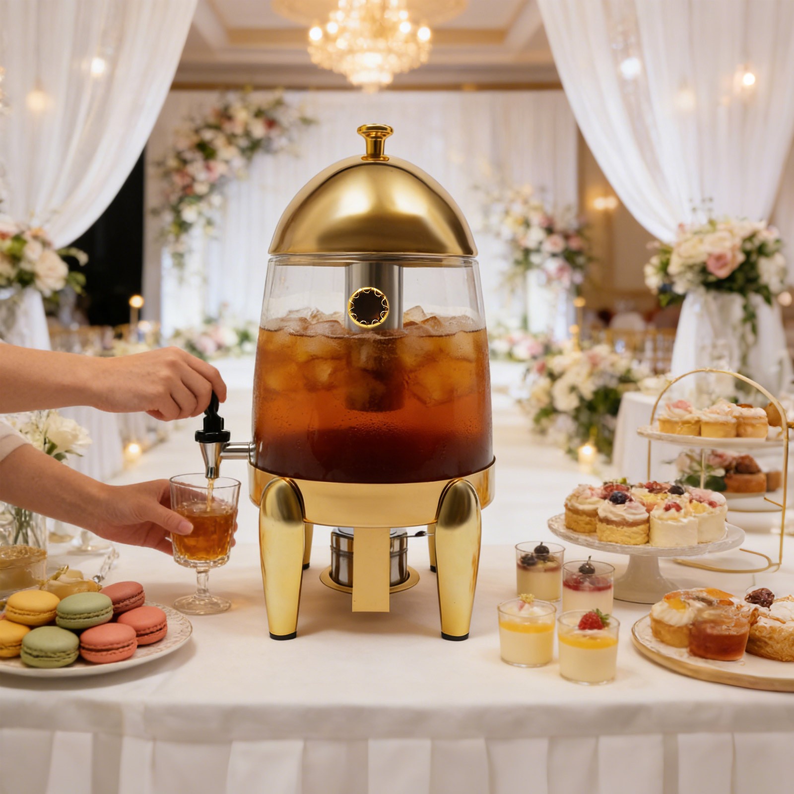 12L/3.17gal Beverage Dispenser - Juice Tea Coffee review and price