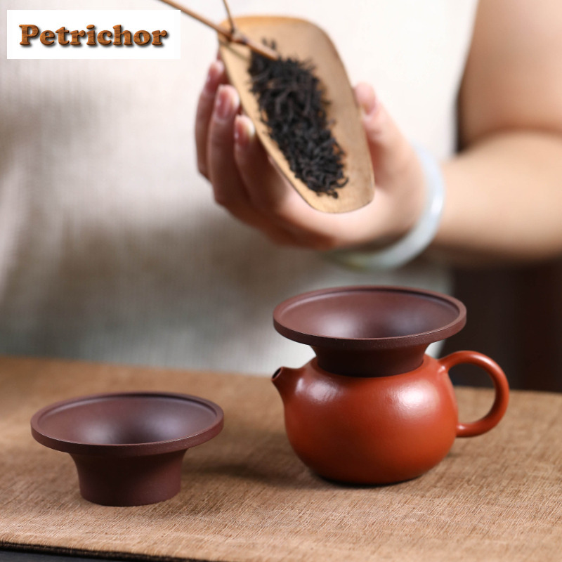 Yixing Zisha Round Lotus Leaf  - Pour Over Kettle review and price