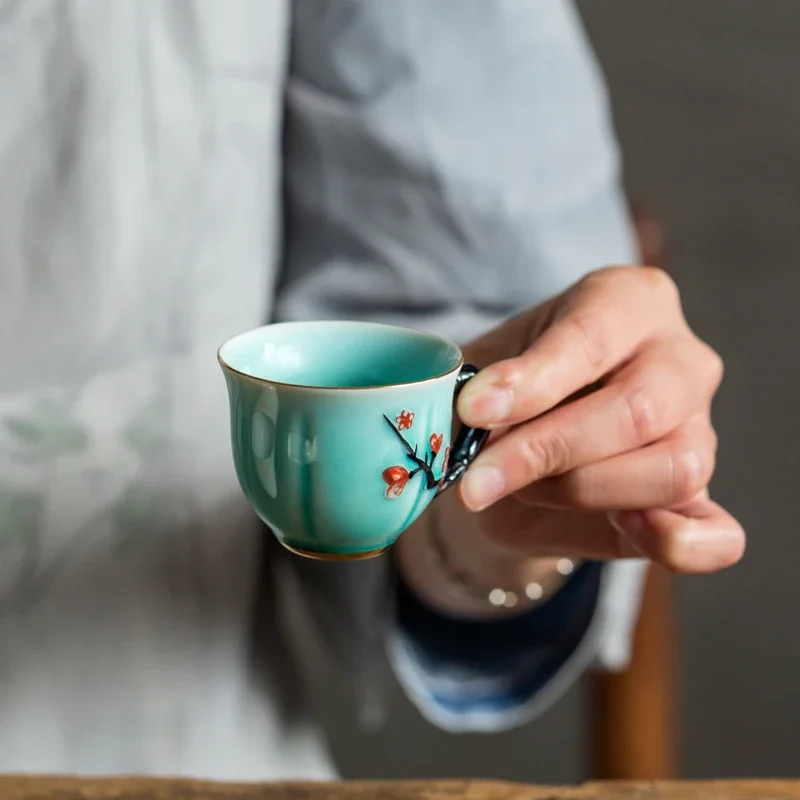 Chinese Handmade Plum Pattern  - Coffee Tea In Chinese review and price