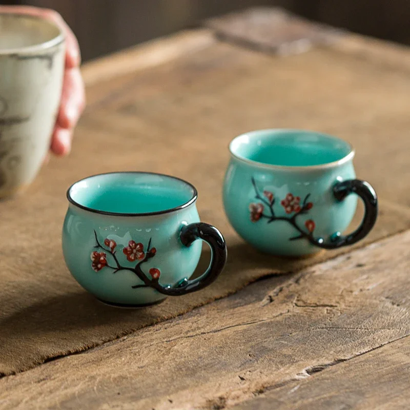 Chinese Handmade Plum Pattern  - Coffee Tea In Chinese review and price