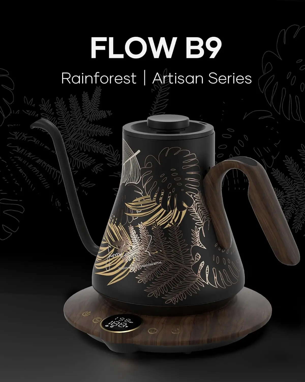 FLOW B9 Gooseneck Electric Ket - Pour Over Kettle review and price