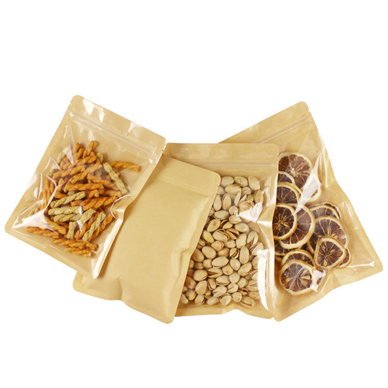Brown One Side Clear Resealabl - Coffee Tea In Chinese review and price