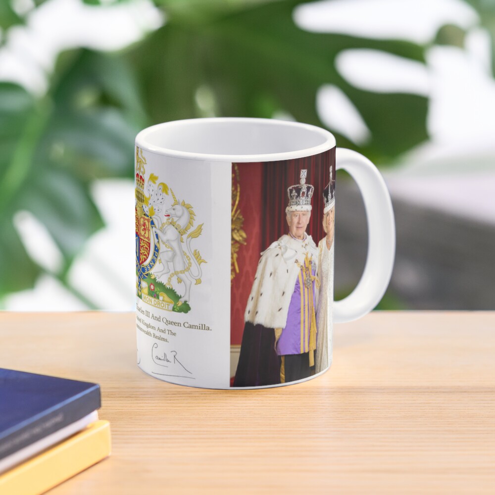 King Charles Iii And Queen Cam - Coffee Tea Photos review and price