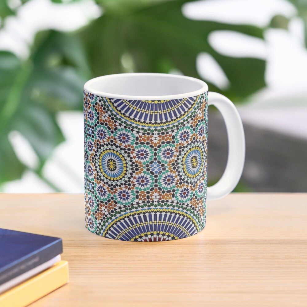 Moroccan Zellige Classic  Mug  - Coffee Tea Photos review and price