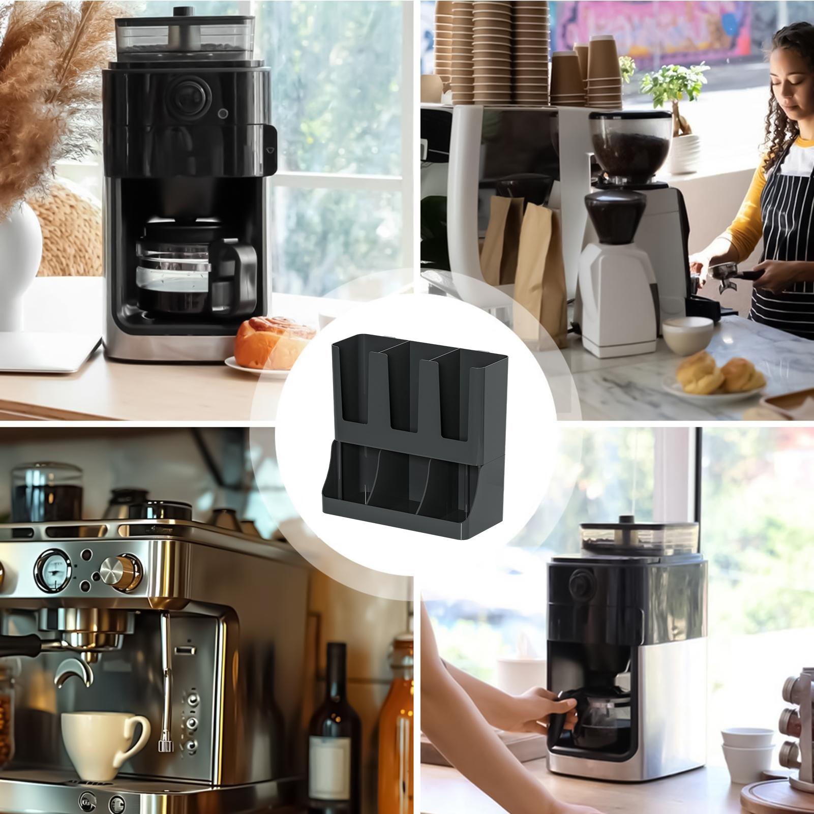 Coffee Organizer 6-Compartment - Tea Coffee Set Up review and price