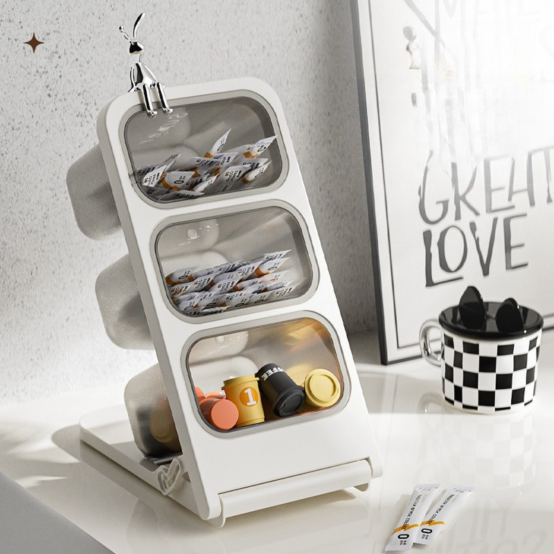 3 Tier Tea Bag Organizer Plast - Coffee Tea Bags review and price
