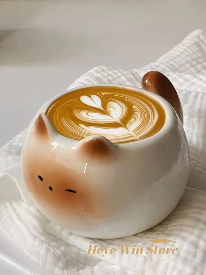 Thai Style Kitten Mug, Cute Ca - Coffee Tea Thai review and price