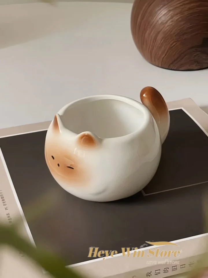 Thai Style Kitten Mug, Cute Ca - Coffee Tea Thai review and price