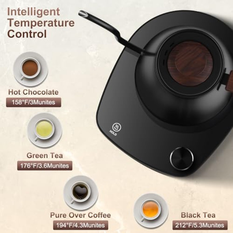 Gooseneck Electric Kettle, Int - Pour Over Kettle review and price